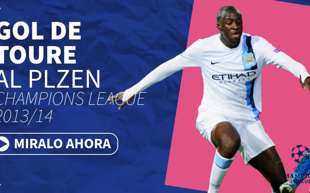 Yaya Toure a Viktoria Plzen