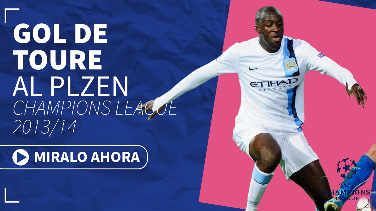 Yaya Toure a Viktoria Plzen